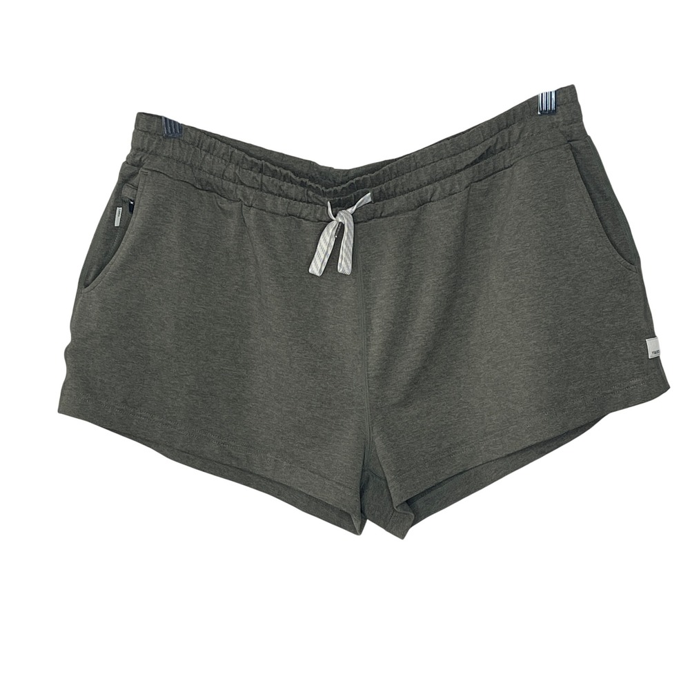 Vuori‎ Sunday Performance Shorts Olive Green Womens XLarge